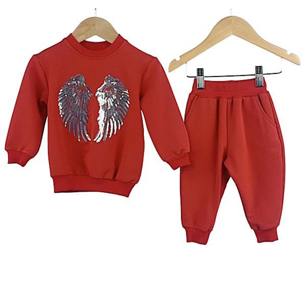 KCL London   KC3036R Red Angel Wings Coordinating Set (6-24 months)