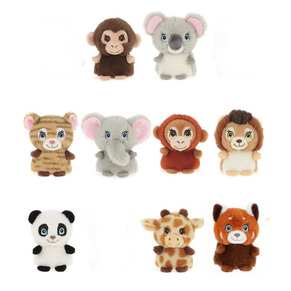 Keel Toys KEELECO Scoiattolo Peluche 19 Cm - 100% Riciclato E Sostenibile - Giocattolo Morbido Per Bambini