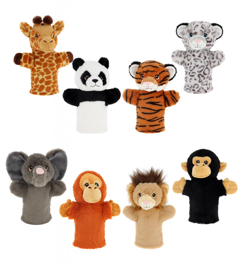 Keel Toys SE3076  KTSE3076 27cm Eco Wild Hand Puppets
