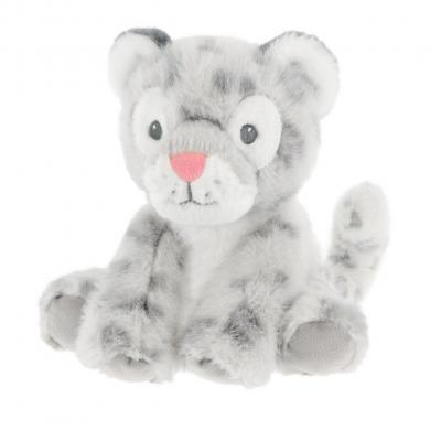 KTSE4928  Keeleco Snow Leopard 100% Recycled 14cm 