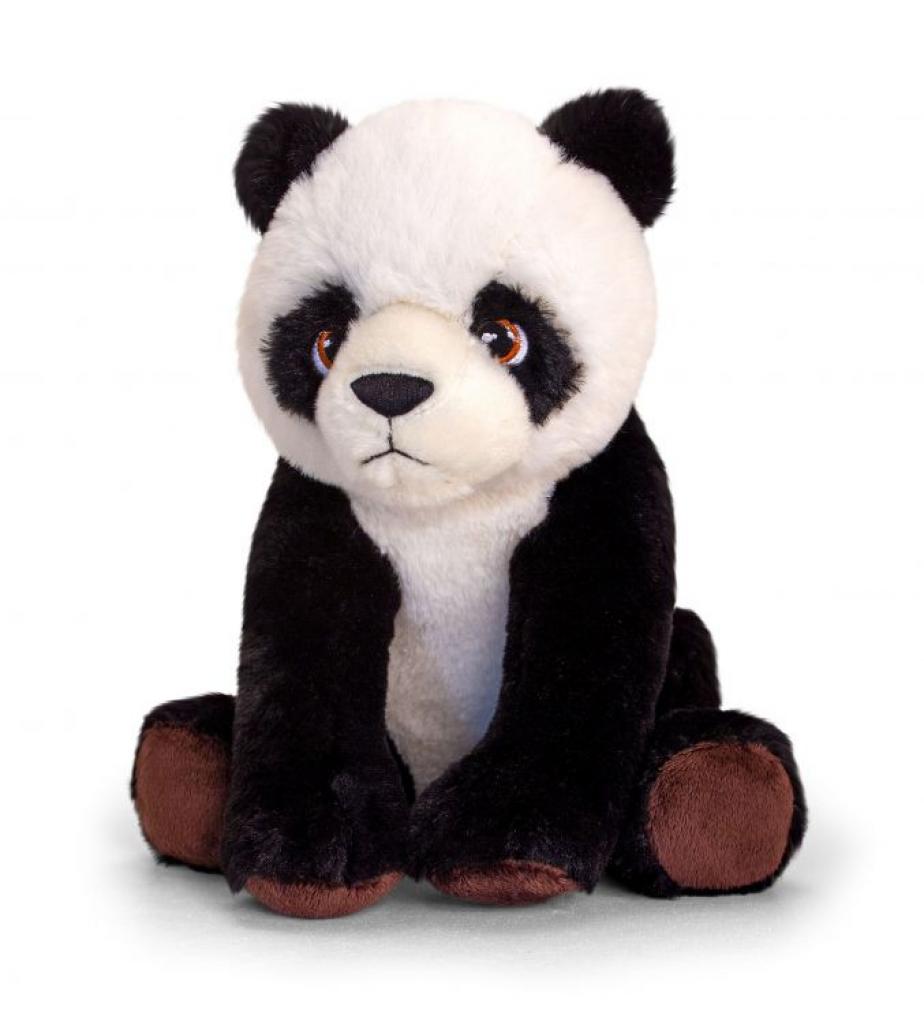 Keel Toys SR6122 5027148061224 KTSE6122 KeelEco 18cm Panda (100% Recycled)