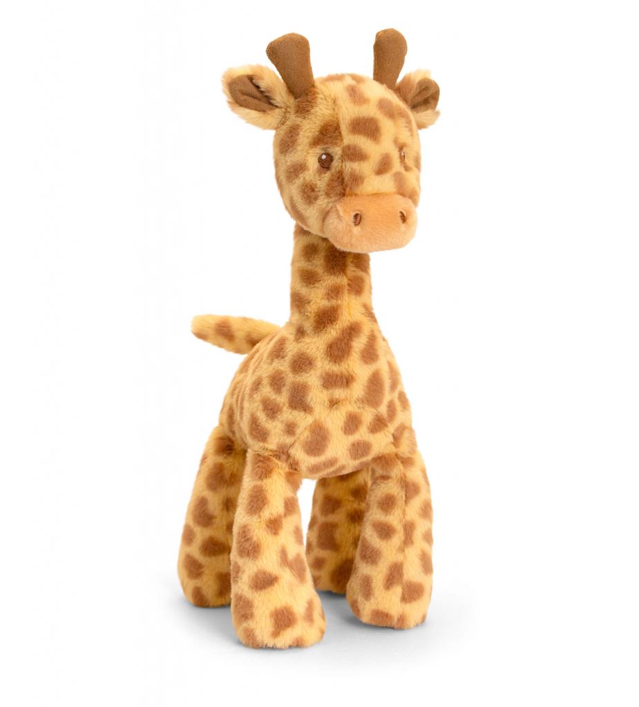 Keel Toys SE6716 5027148067165 KTSE6716 Eco Huggy Giraffe 28cm
