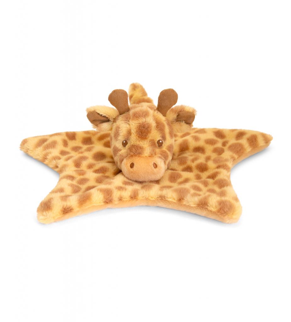 Keel Toys SE6717 5027148067172 KTSE6717 32cm Eco Huggy Giraffe Comforter