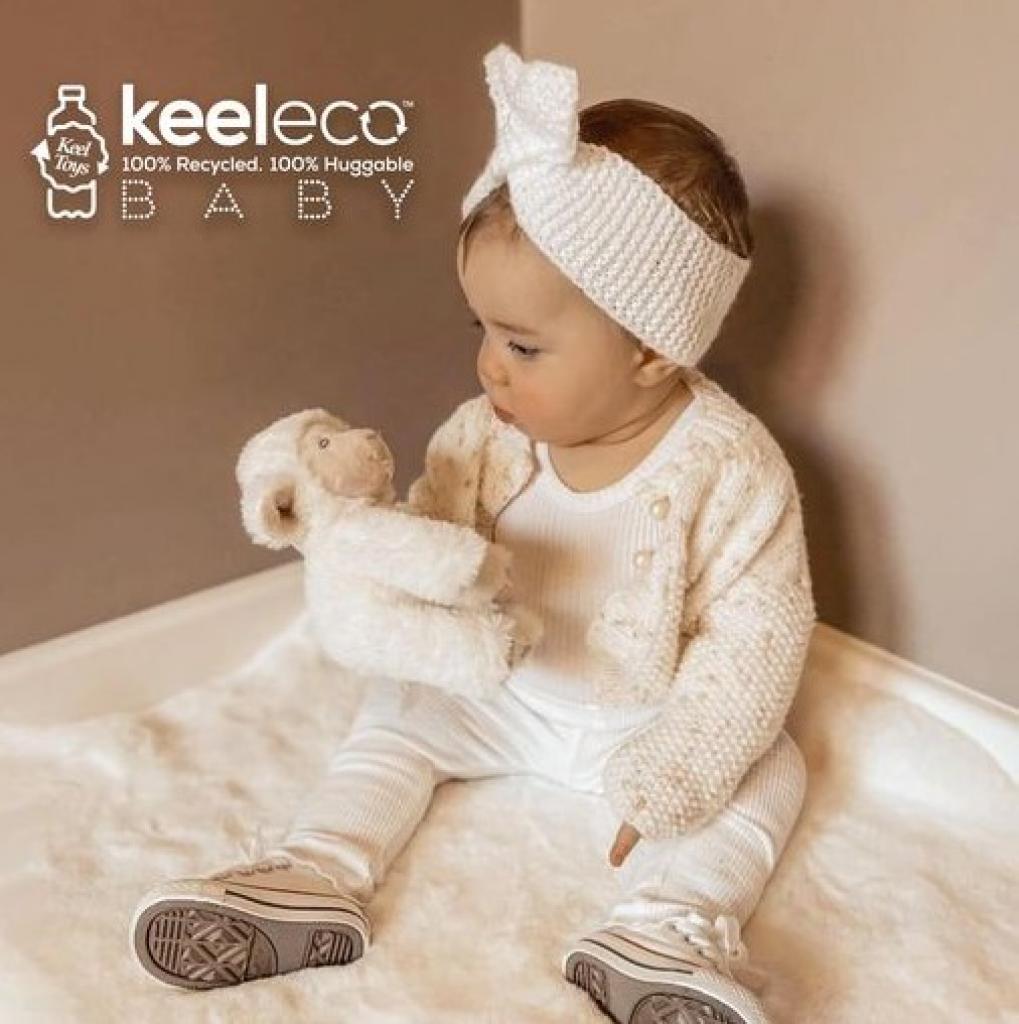 Keel Toys SE6725 5027148067257 KTSE6725 14cm Eco Lullaby Lamb