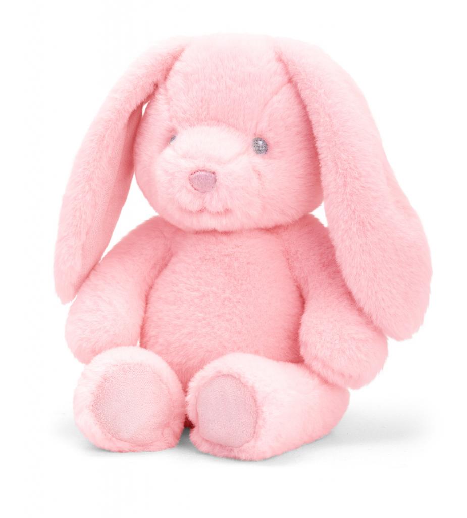 Keel Toys SE9109 5027148091092 KTSE9109-P Keel Eco 25cm Bunny Girl (100% Recycled)