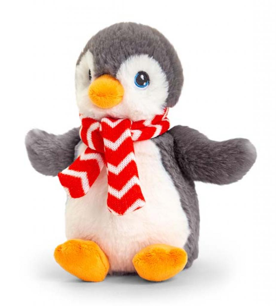 Keel Toys SX1940  KTSX1940 20cm Keeleco Penguin with Scarf