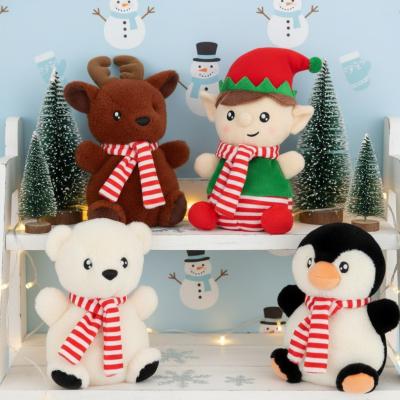 KTSX3551X  17cm Keeleco Christmas Pals  (4 Assorted)