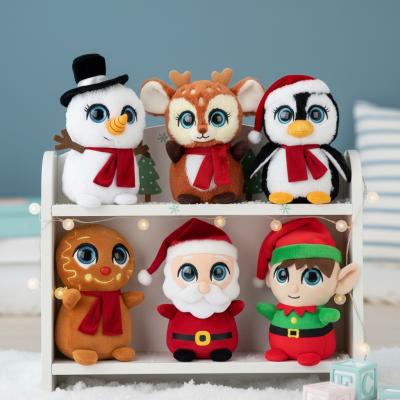 KTSX5013X  10cm Minimotsu Chirstmas Assortment   (6 assorted)