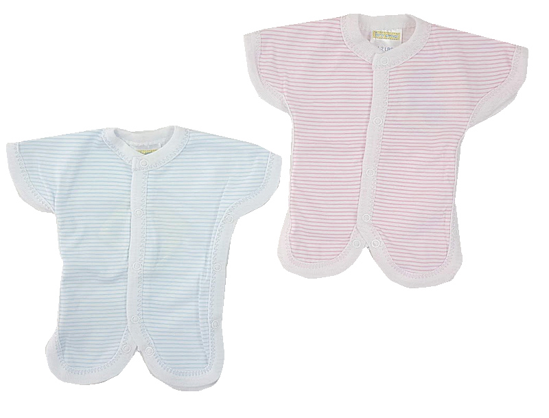 Early Arrival  5029711154838 EALBW_HB11pa Striped Incubator Bodysuit (PINK ONLY 1-2lbs)