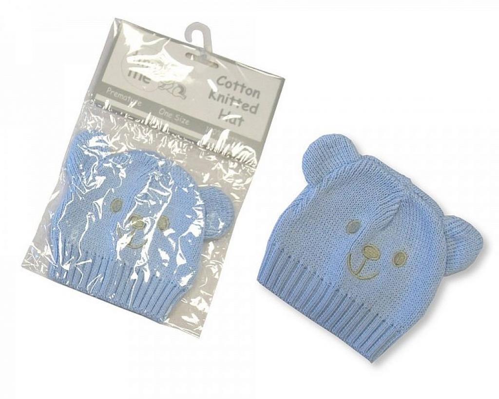 Tiny Baby  5035320604275 TBLBW_20-427S Teddy Knit Hat (Premature)