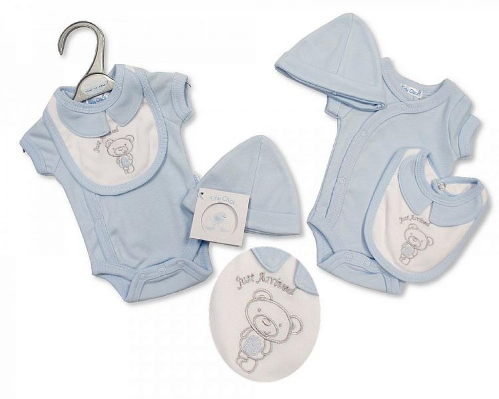 Tiny Chick  5035320204994 TCLBW_20-496 "Just Arrived" Bodysuit Set (3-8lbs)