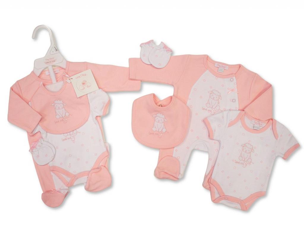 Tiny Chick  5035320206356 LBWTC20-735P "Love Me" 4 Piece Set (3-8lbs)
