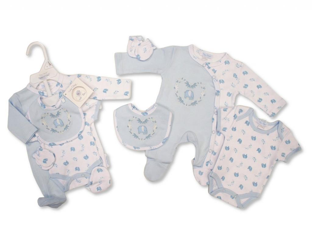 Tiny Chick PB-20-736S 55035320204369 LBWTC20-736S "Elephant" 4 Piece Set (3-8lbs)