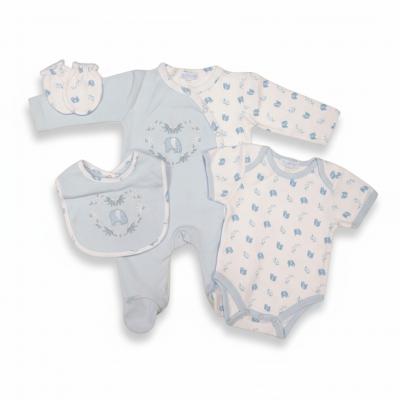 Tiny Chick PB-20-736S 55035320204369 LBWTC20-736S "Elephant" 4 Piece Set (3-8lbs)