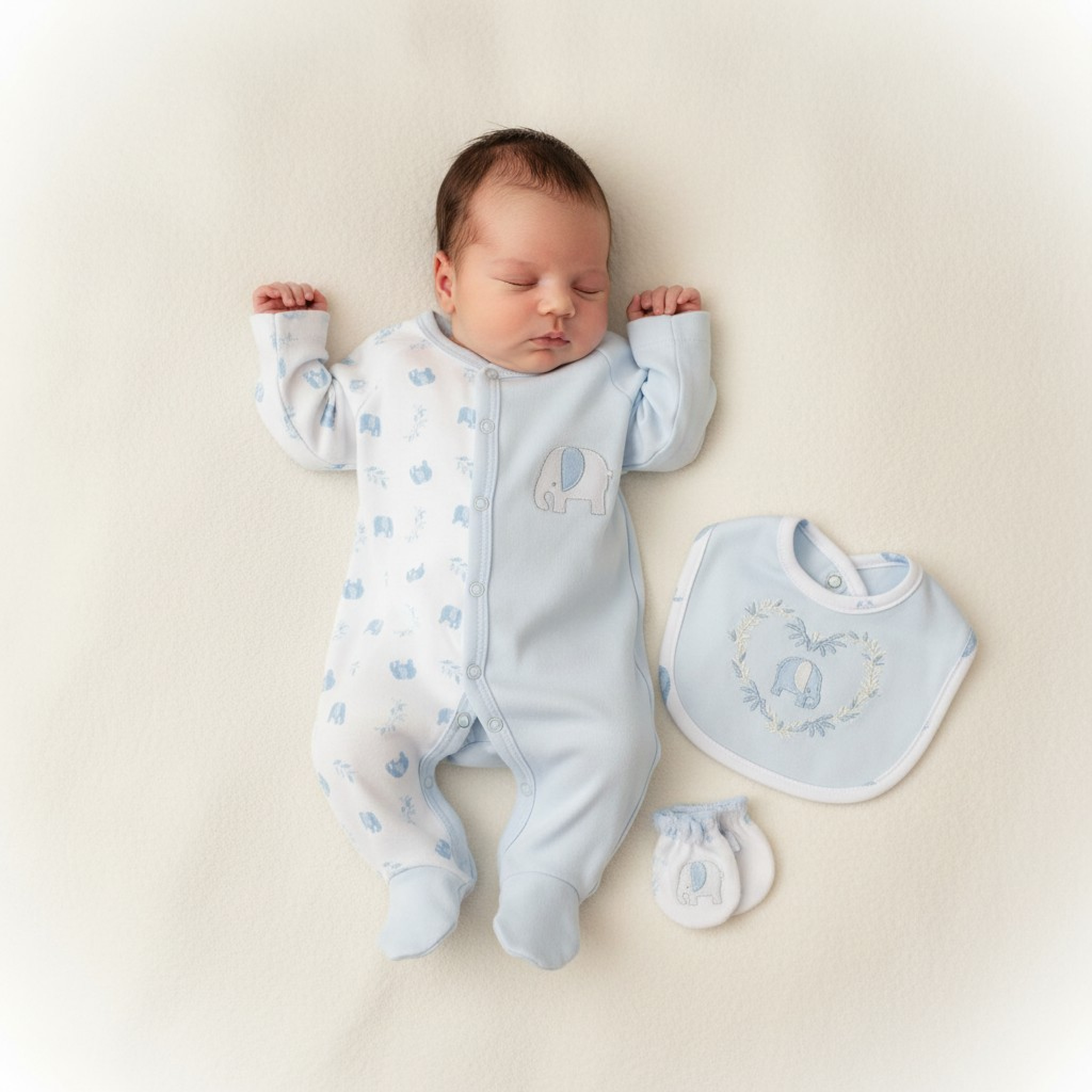 Tiny Chick PB-20-738S 5035320204383 LBWTC20-738-S "Elephant" 4 Piece Set (3-8lbs)