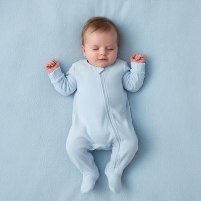LD014S  Classic Zip Velour All In One   (0-9m)