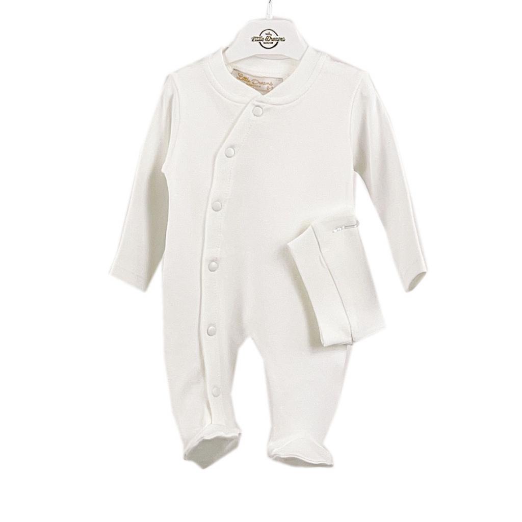 Little Dreams China * LD15001I Ivory Sleepsuit (0-9 months)