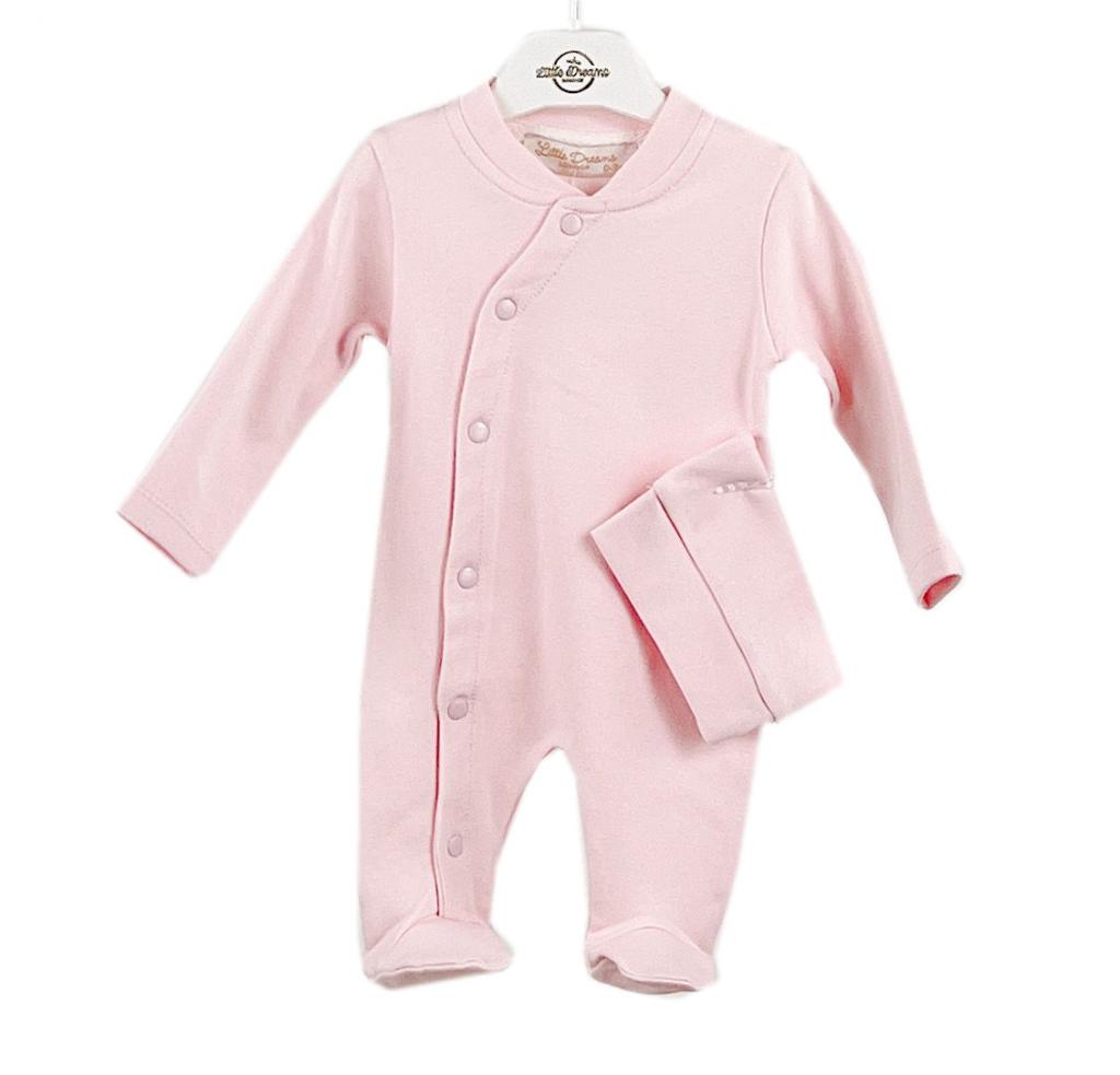 Little Dreams China * LD15001P Pink Sleepsuit (0-9 months)