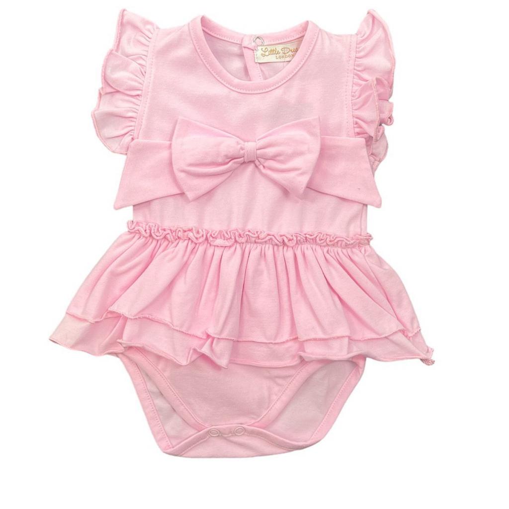 Little Dreams China * LD15039-P Frilled romper (0-9 months)