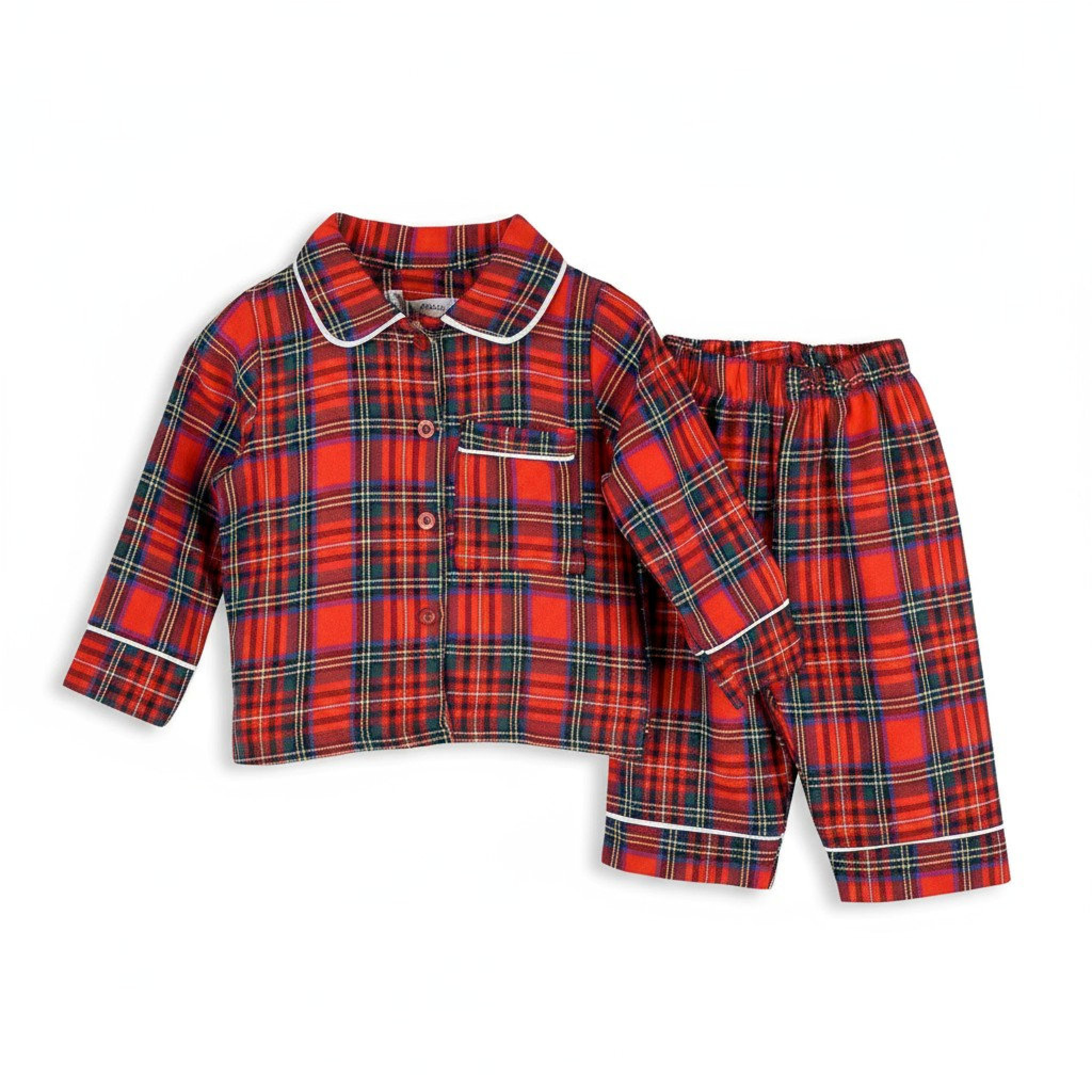 Little Dreams China * LD3159R Tartan Pyjamas ( 0-24 months)