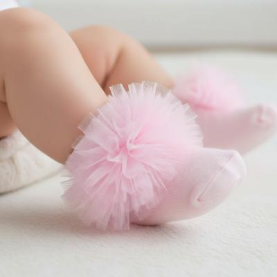 LD3480-P  Pink Tutu Ankle Socks  (Choose Size 0-24)