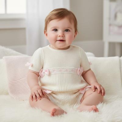 LD52021IV  Fine Knit Spanish Set  (0-24 months)
