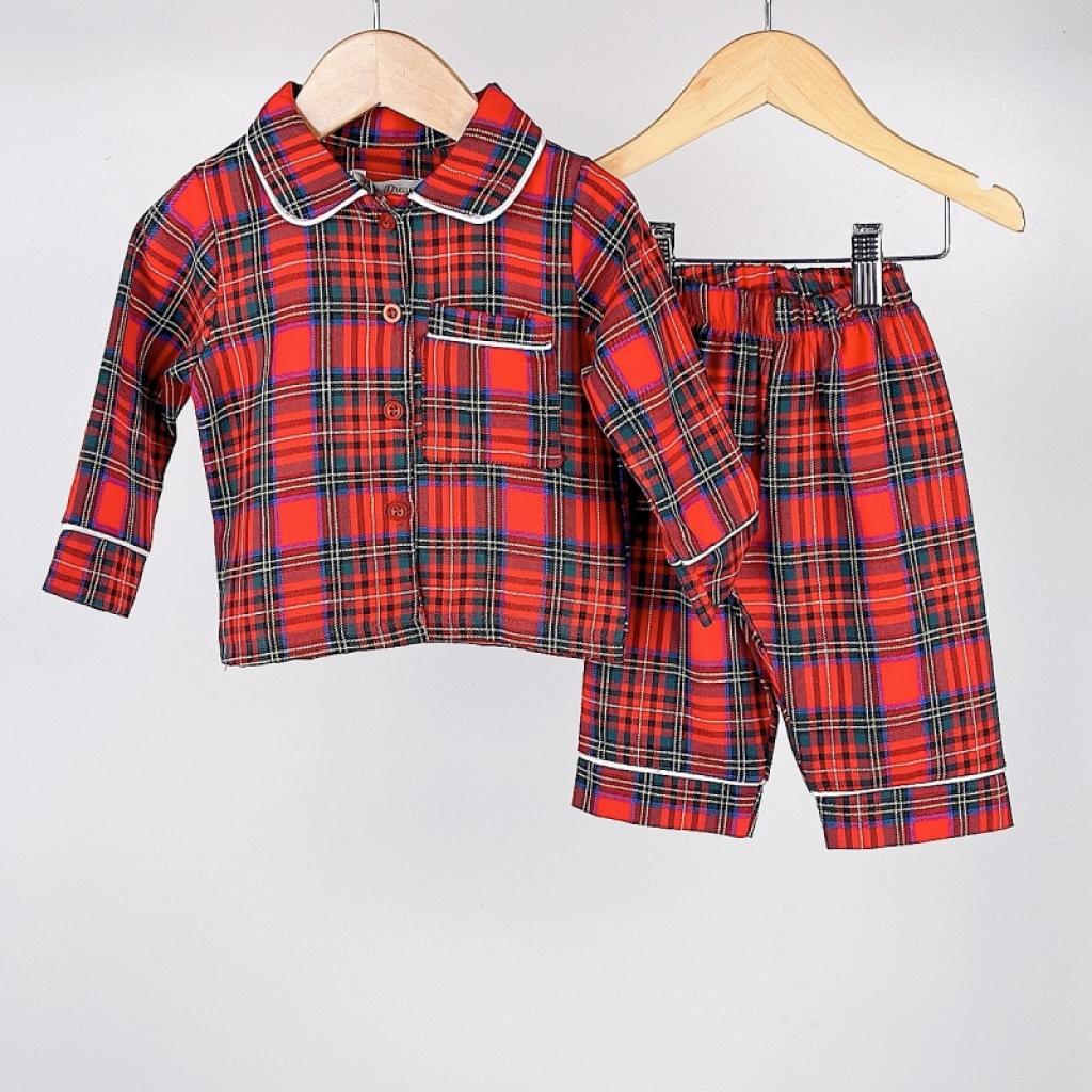 Little Dreams China * LD3159 Tartan Pyjamas ( 0-24 months)