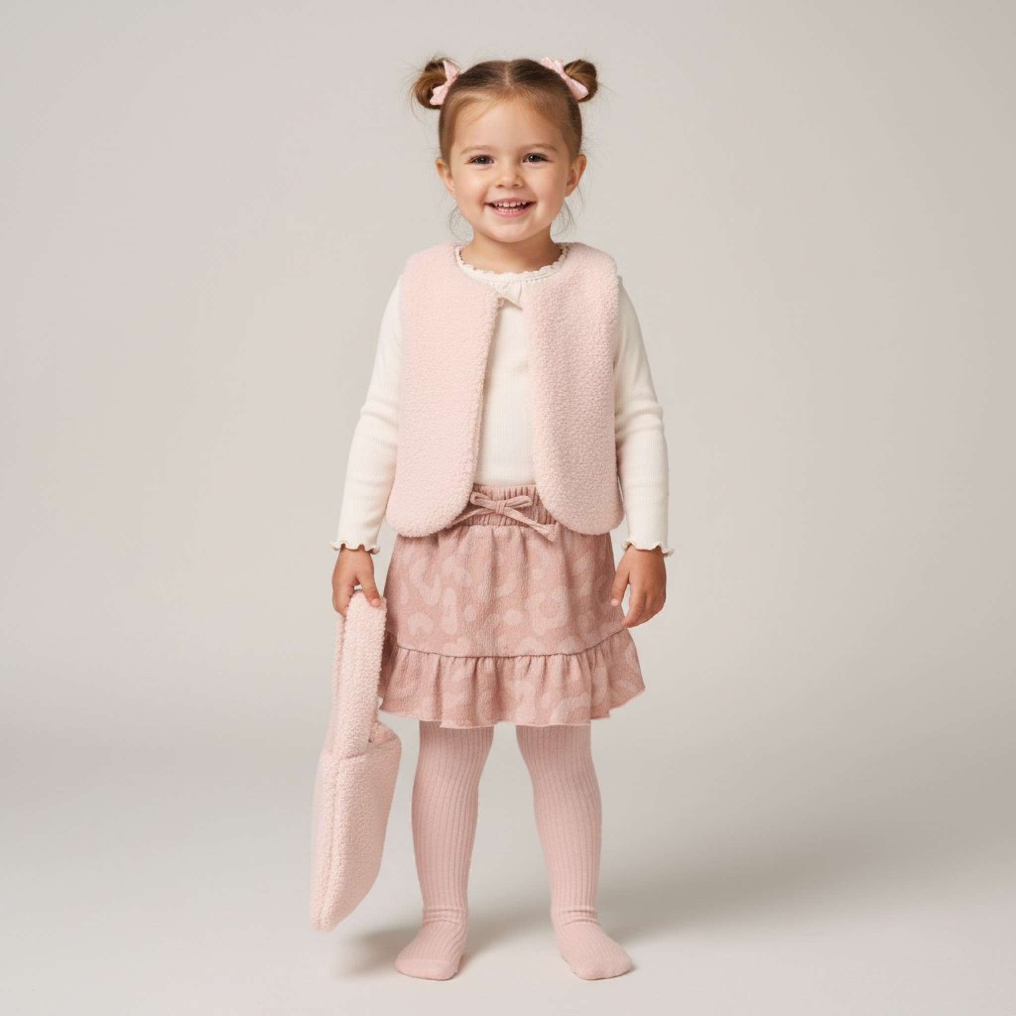 Lily & Jack G10940TOD * LGG10940-B Skirt, top, bag and Gilet Set (2-4 years)