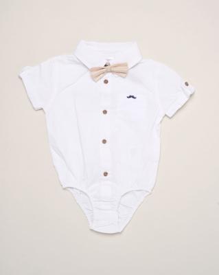 Little Gent G11531INF * LGH13739A  Bow Tie Set with Braces (9-24 months)