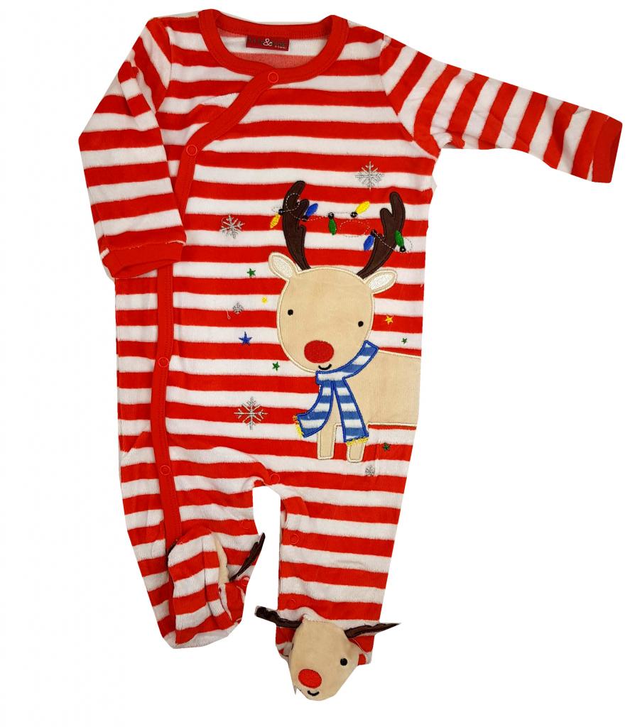 Lily & Jack  5055578199446 LJ19944 Christmas Reindeer  Velour (0-9 months)
