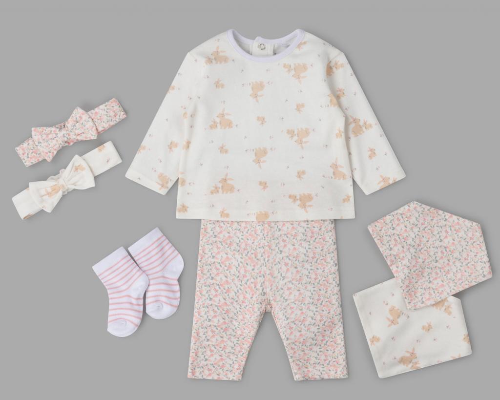 Lily & Jack China * LJ21444 Bunny Seven Piece ( 0-18 months)