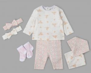 Lily & Jack China * LJ21444 Bunny Seven Piece ( 0-18 months)