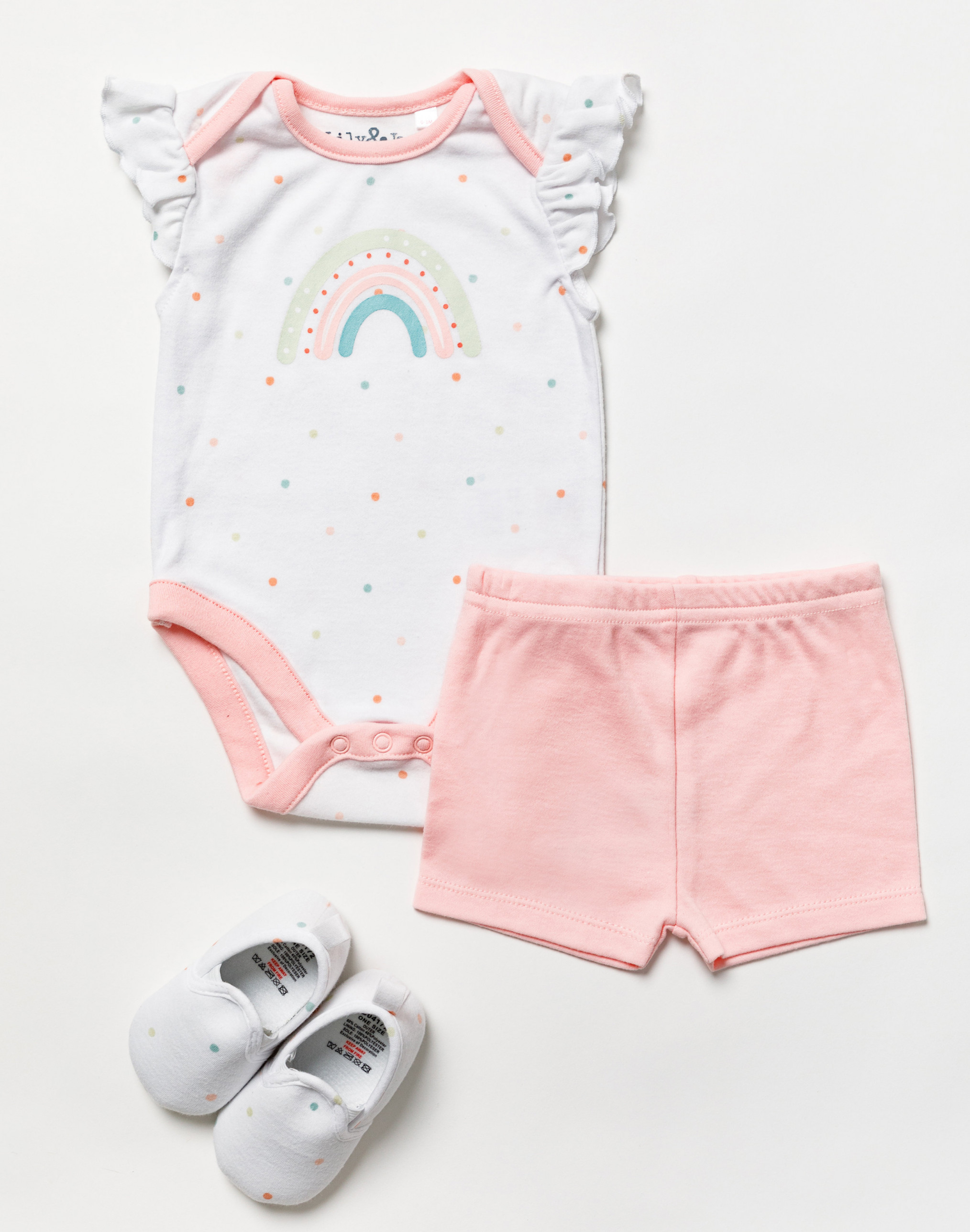 Lily & Jack B04172 * LJB04172 Rainbow set and shoe (0-9 months)