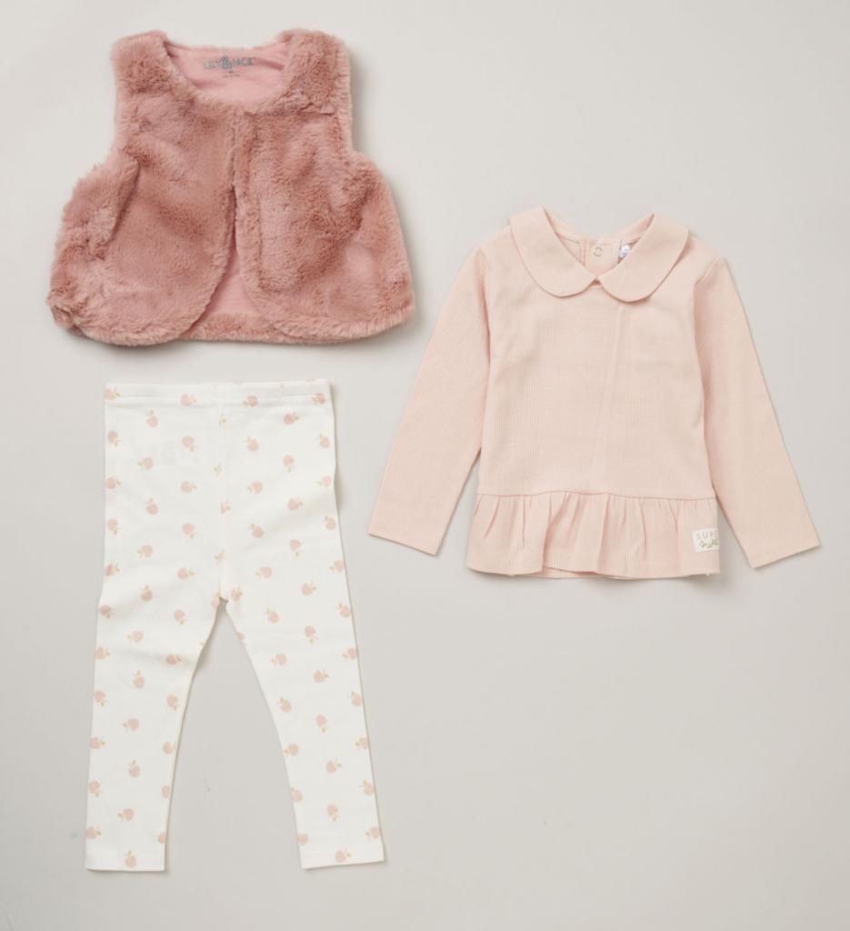 Lily & Jack  * LJE07916  Gilet set (6-24 months)