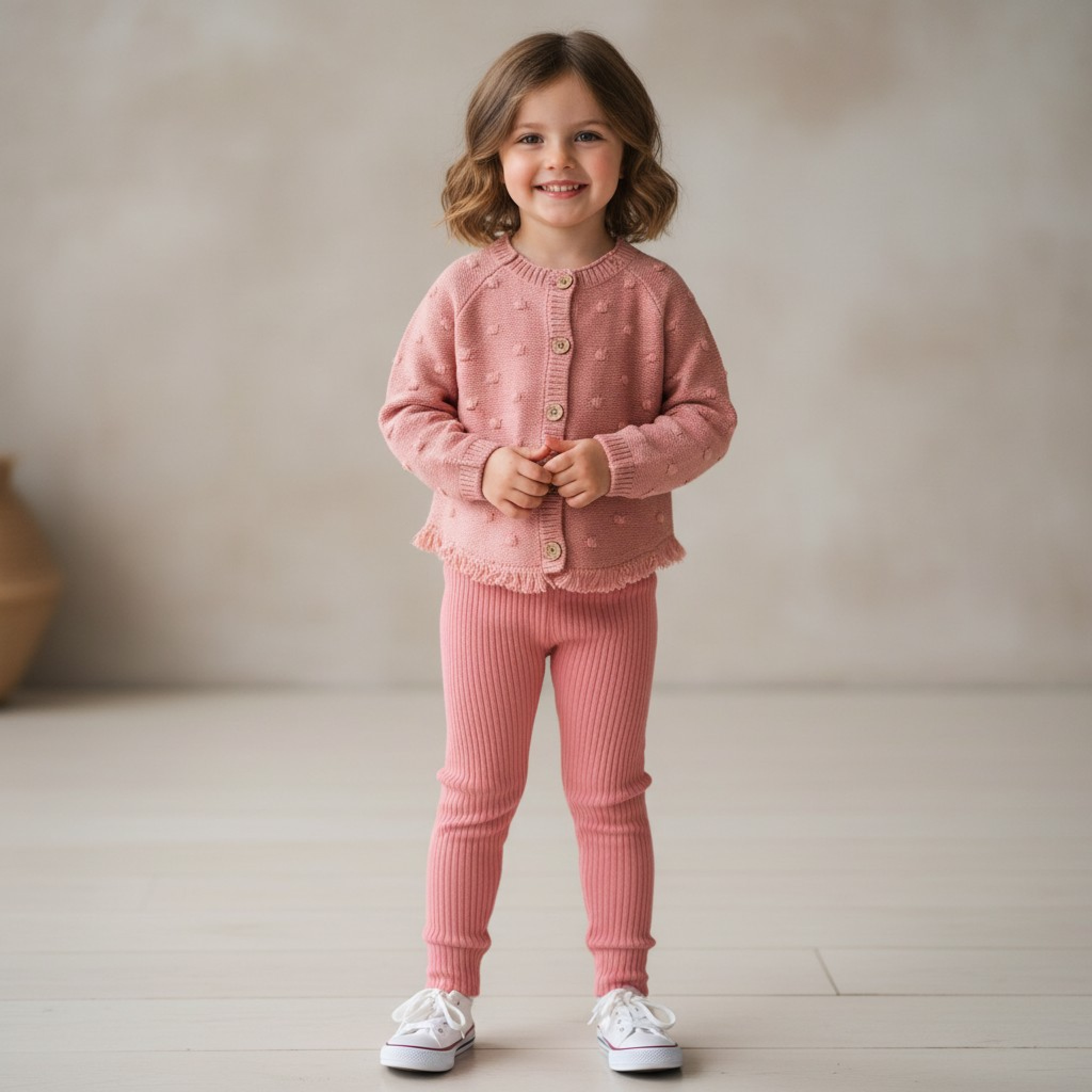 Lily & Jack E07930 * LJE07930Ba Knitted Fringed Set (2 years ONLY) SINGLE