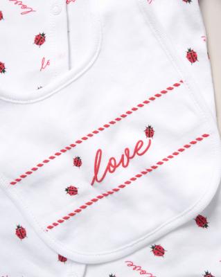 Lily & Jack E08846 NB=50567565157775=5056756515782,6=5056756515799 LJF09064 "Ladybird" 5 Piece Layette Set (0-3 months)