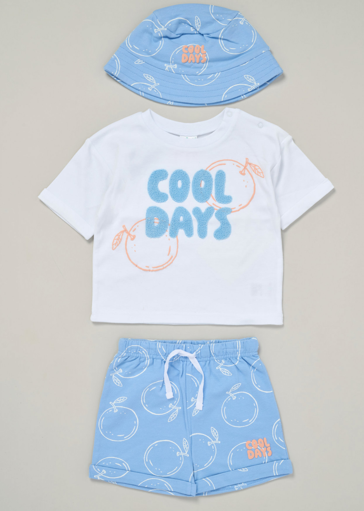 Lily & Jack F09115 INF 5056756555351 LJF09115B "Cool Days" Sun Hat and Shorts Set (9-24 Months)