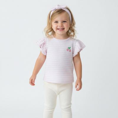 LJF09149-B Seersucker "Cherry" Outfit (12-24 months)