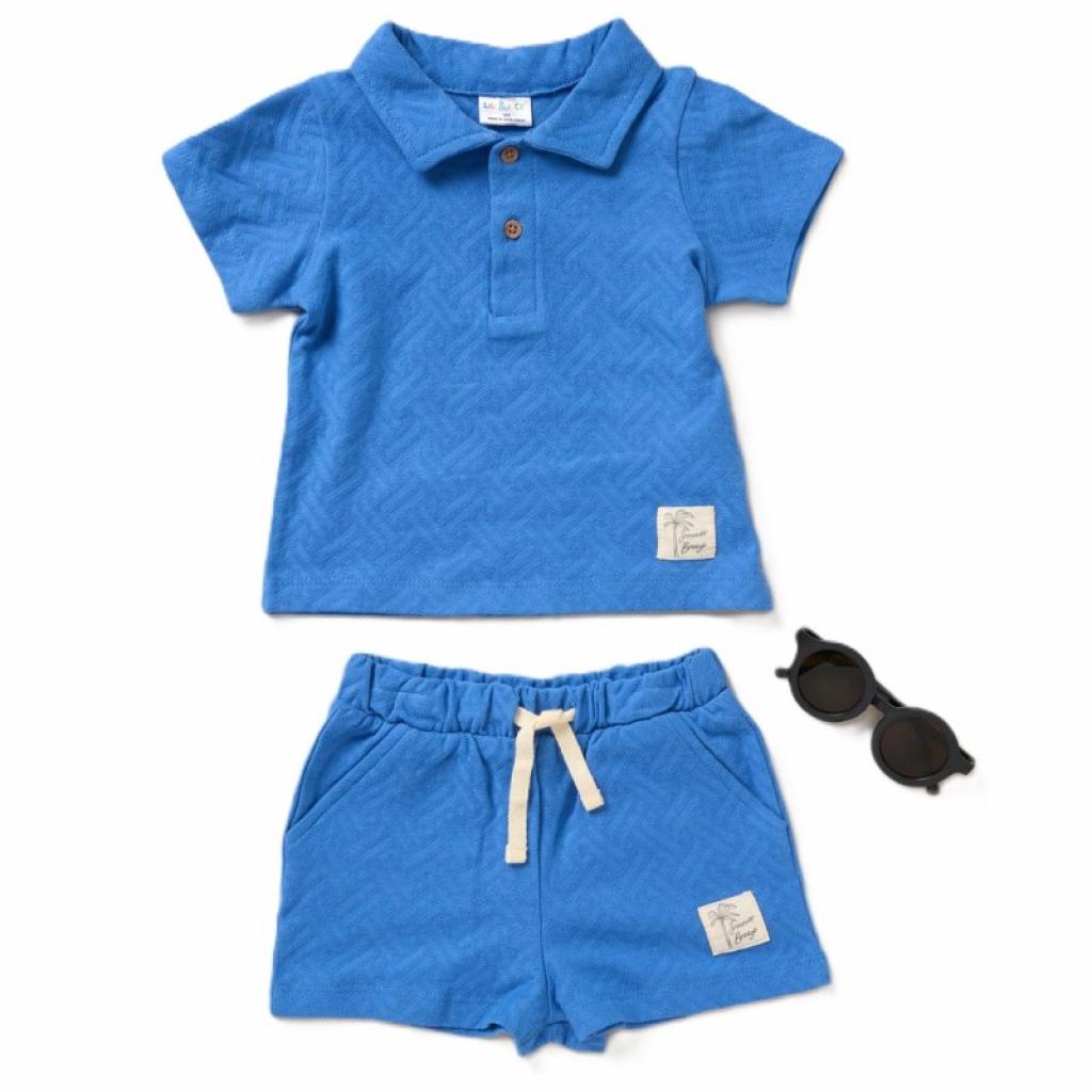 Lily & Jack F09429 TOD 5056756551513 LJF09429C Jacquard shorts Set (2-4years)