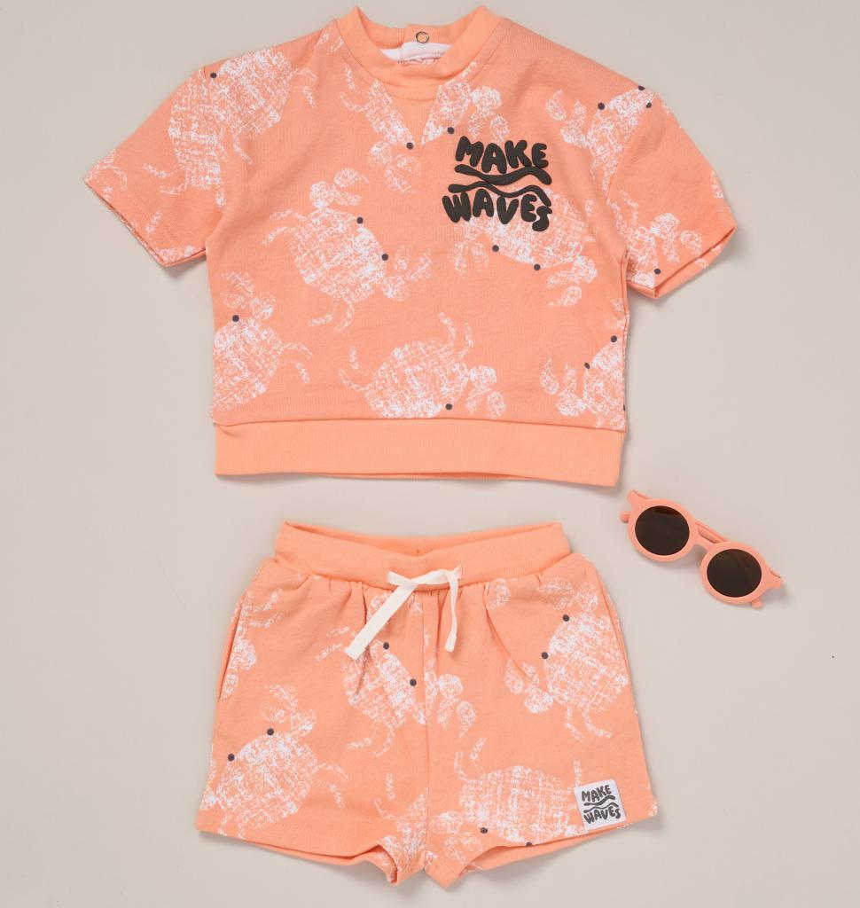 Lily & Jack F10223 TOD * LJF10223C "Make Waves" Shorts Set (2-4 years)