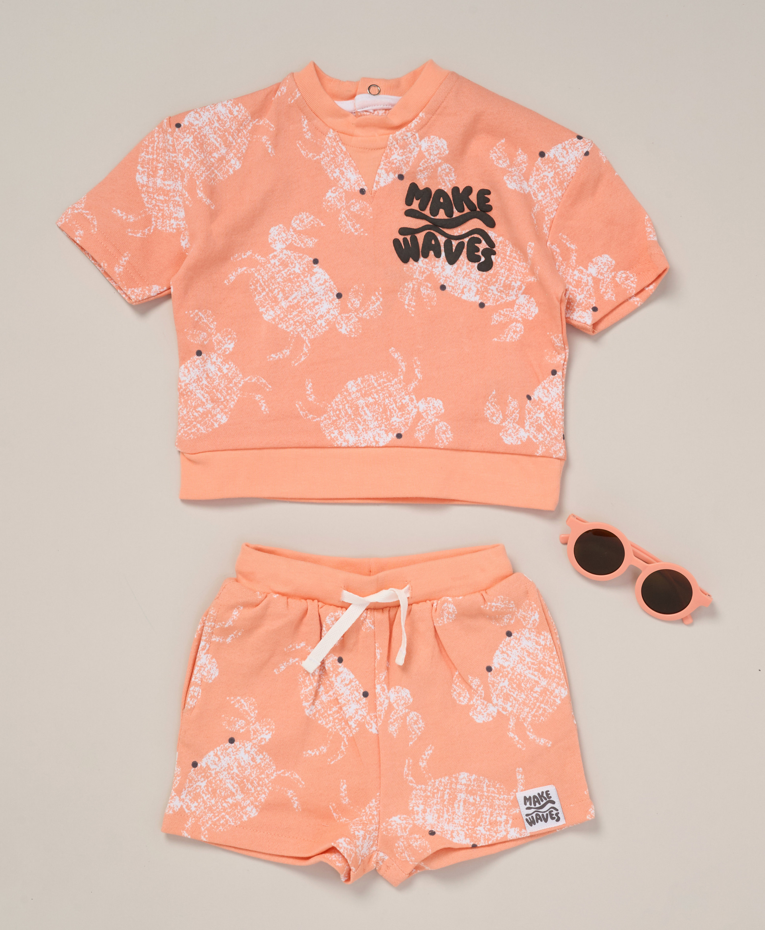 Lily & Jack F10223 TOD * LJF10223C "Make Waves" Shorts Set (2-4 years)