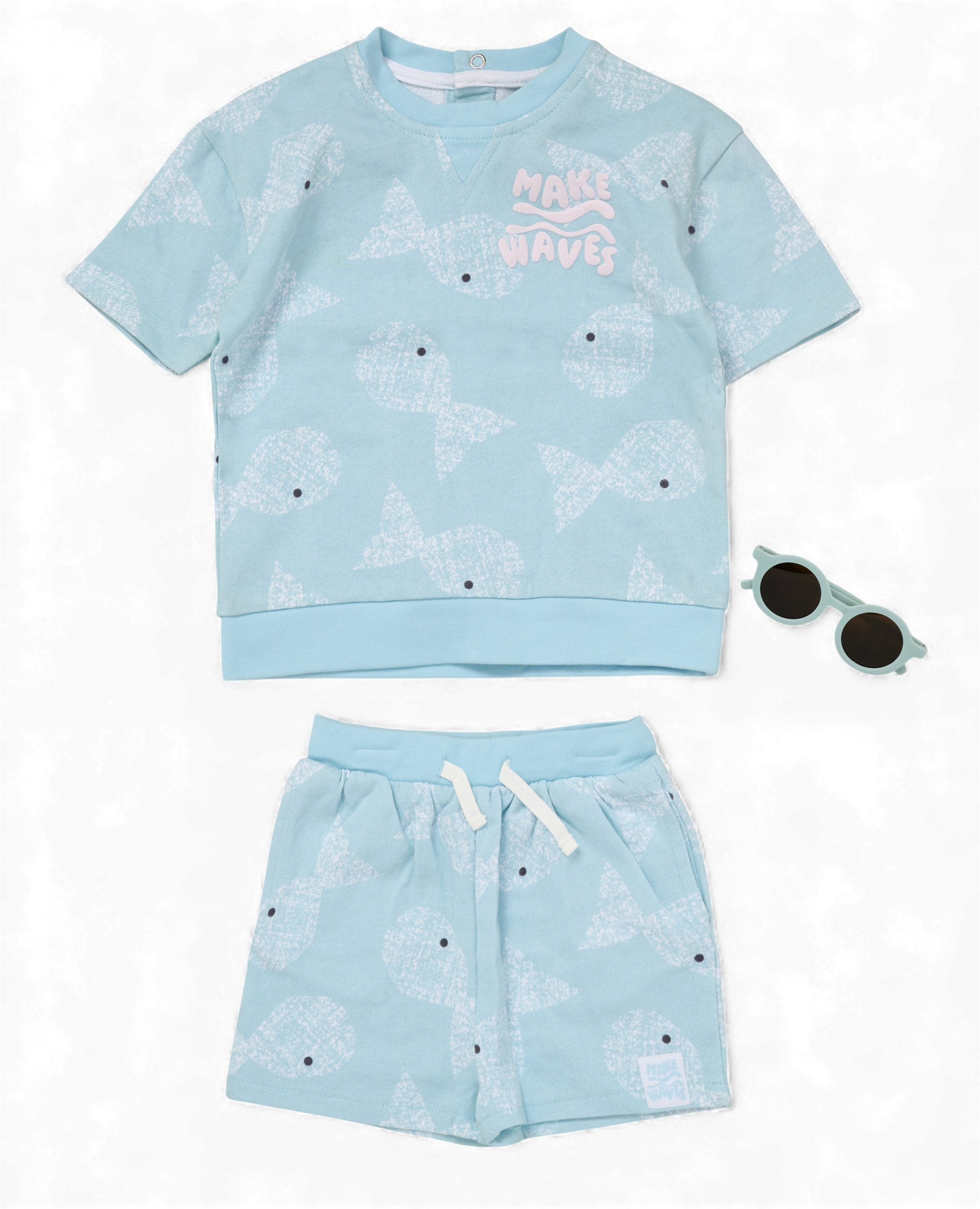 Lily & Jack F10224 INF 5056756556273 LJF10224-B "Make Waves" Shorts Set (9-24 Months)