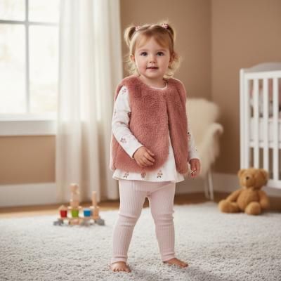 LJG10743 Floral Gilet Set (2-5 years)