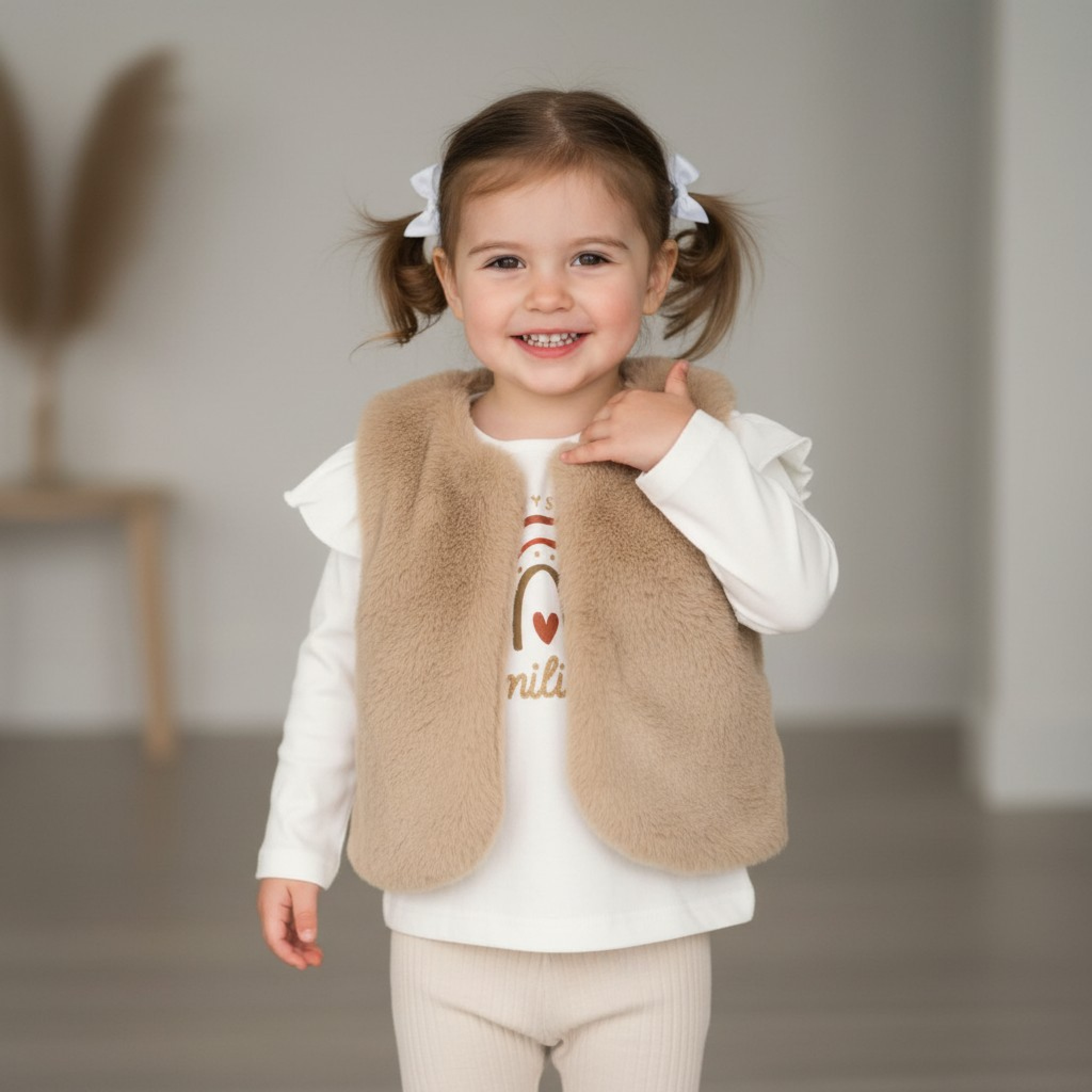 Lily & Jack G10866 * LJG10866 Smiling Gilet Set (2-5 years)