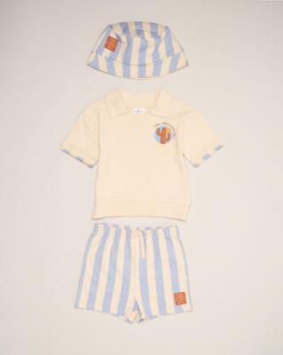 Lily & Jack H12875INF * LJH12875B Striped Hat and Shorts Set (2-4 years)