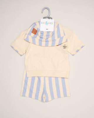 Lily & Jack H12875INF * LJH12875 Hat and shorts Set (9-24 months)
