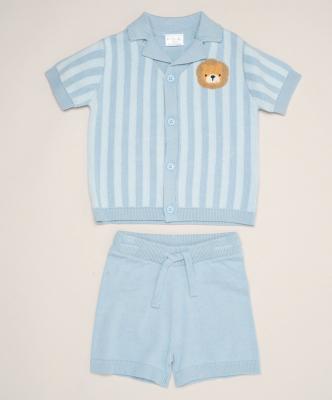 Lily & Jack H13856INF * LJH14016A Lion True Knit Two Piece (9-24 months)