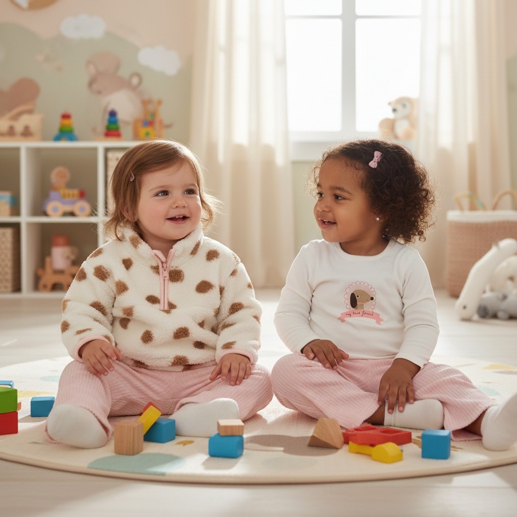 Lily & Jack   LJJ15519 Borg Jumper, Bodysuit and Trousers "Puppy" (12-24 m)