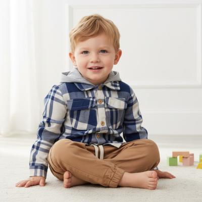LJJ15999  Brushed Jacket and trousers  (2-4 years)