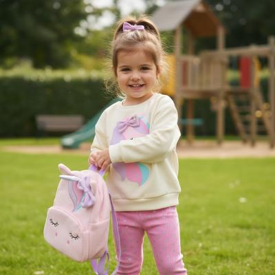 LJJ16528  Unicorn Top, Trousers and Backpack  (2-4 years)